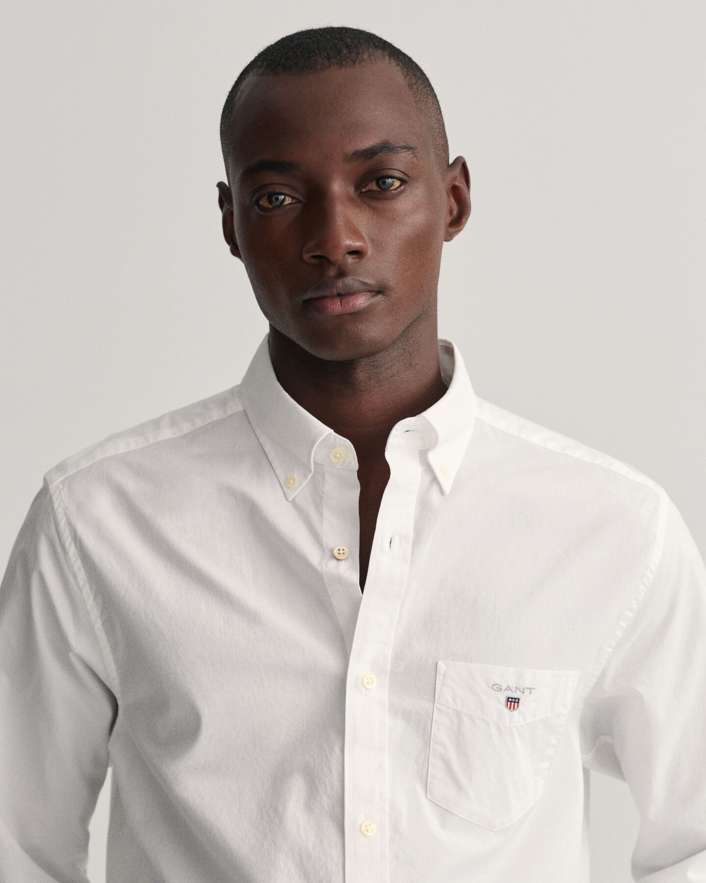 Regular Fit hemd van poplin