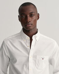 Regular Fit hemd van poplin