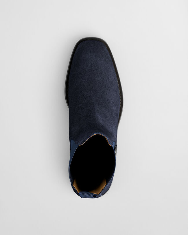 Bottines Chelsea en daim Fayy