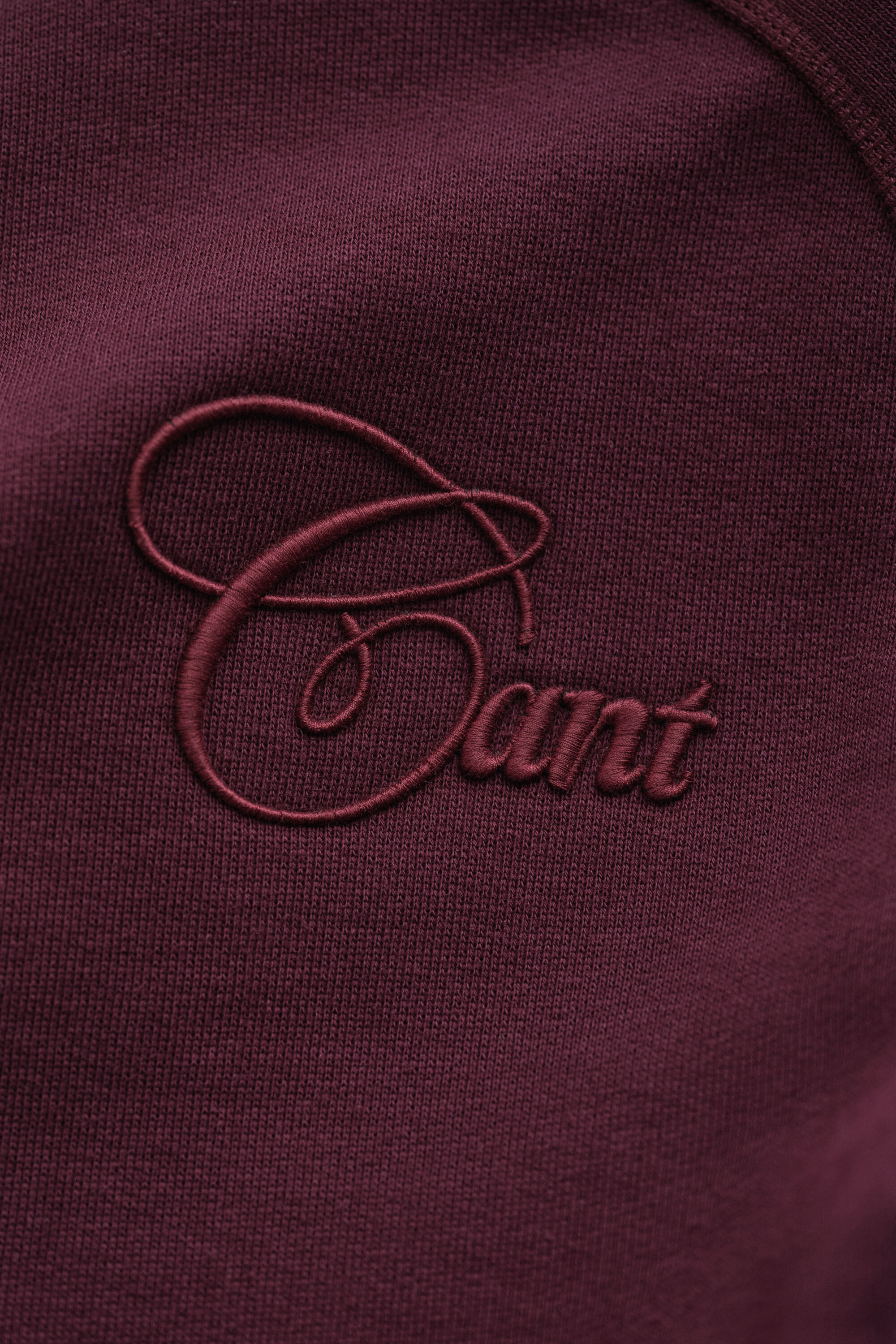Sweatshirt met ton sur ton print