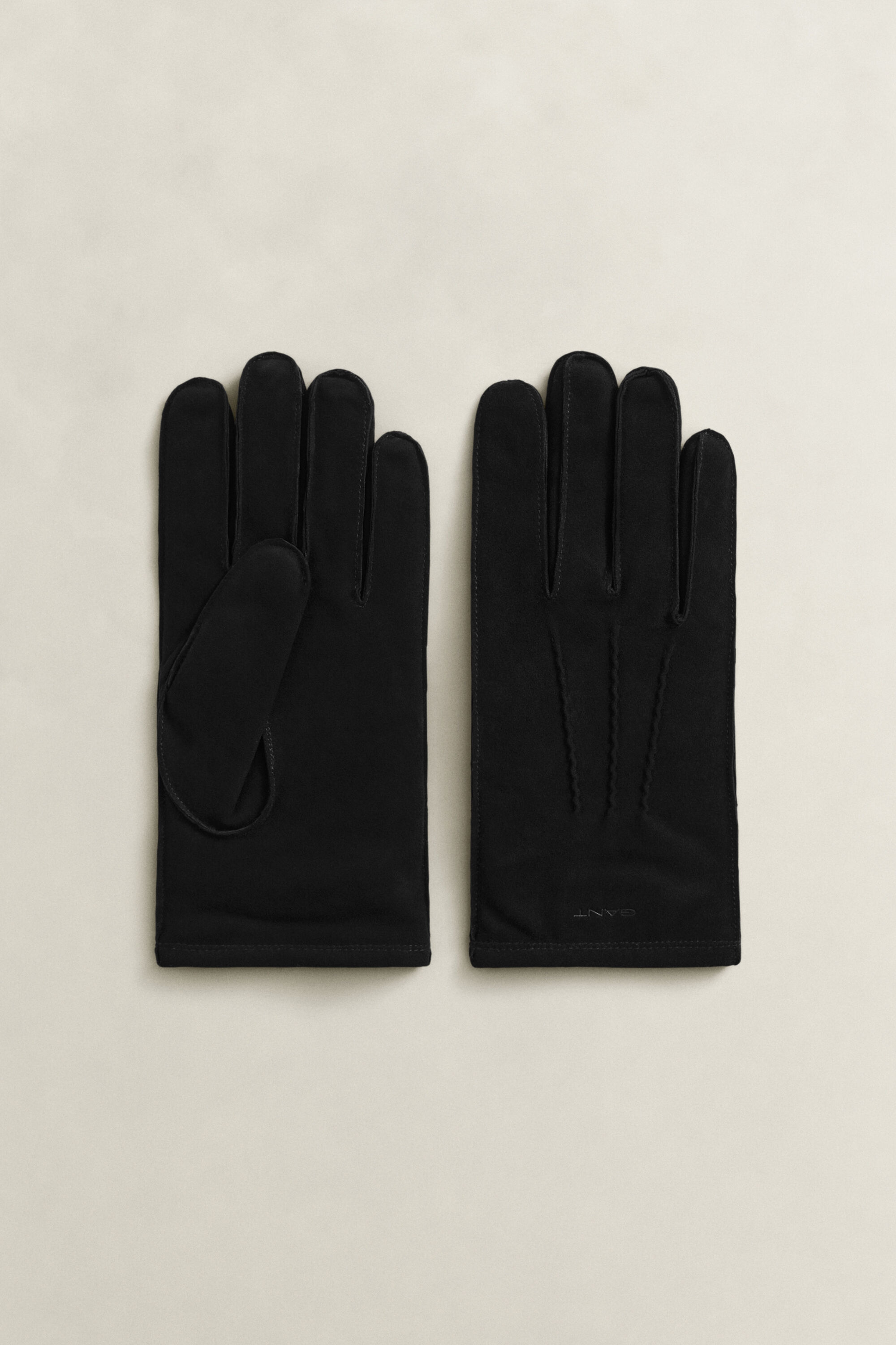 Gants en daim doublés de cachemire