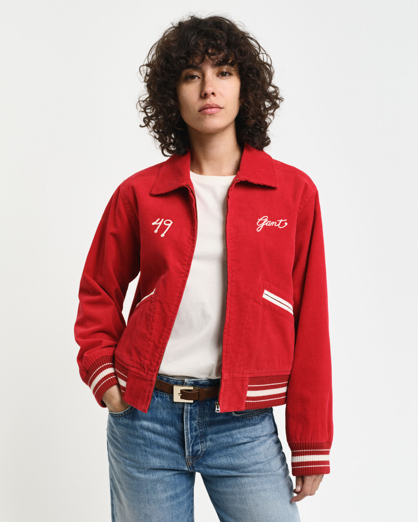 Veste Varsity de GANT en velours côtelé