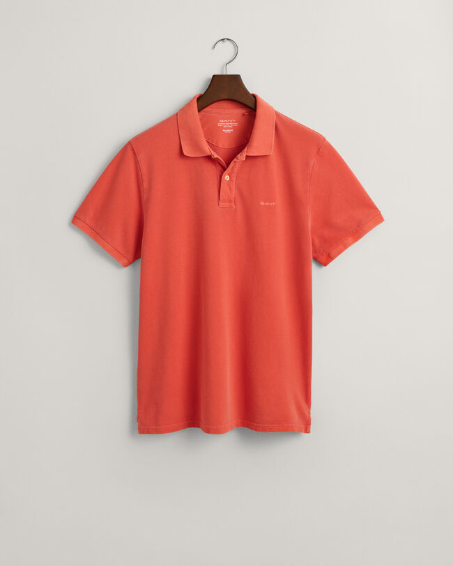 Sunfaded piqu&eacute; poloshirt