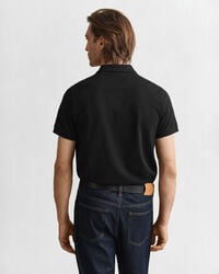 Regular Fit Shield piqué poloshirt