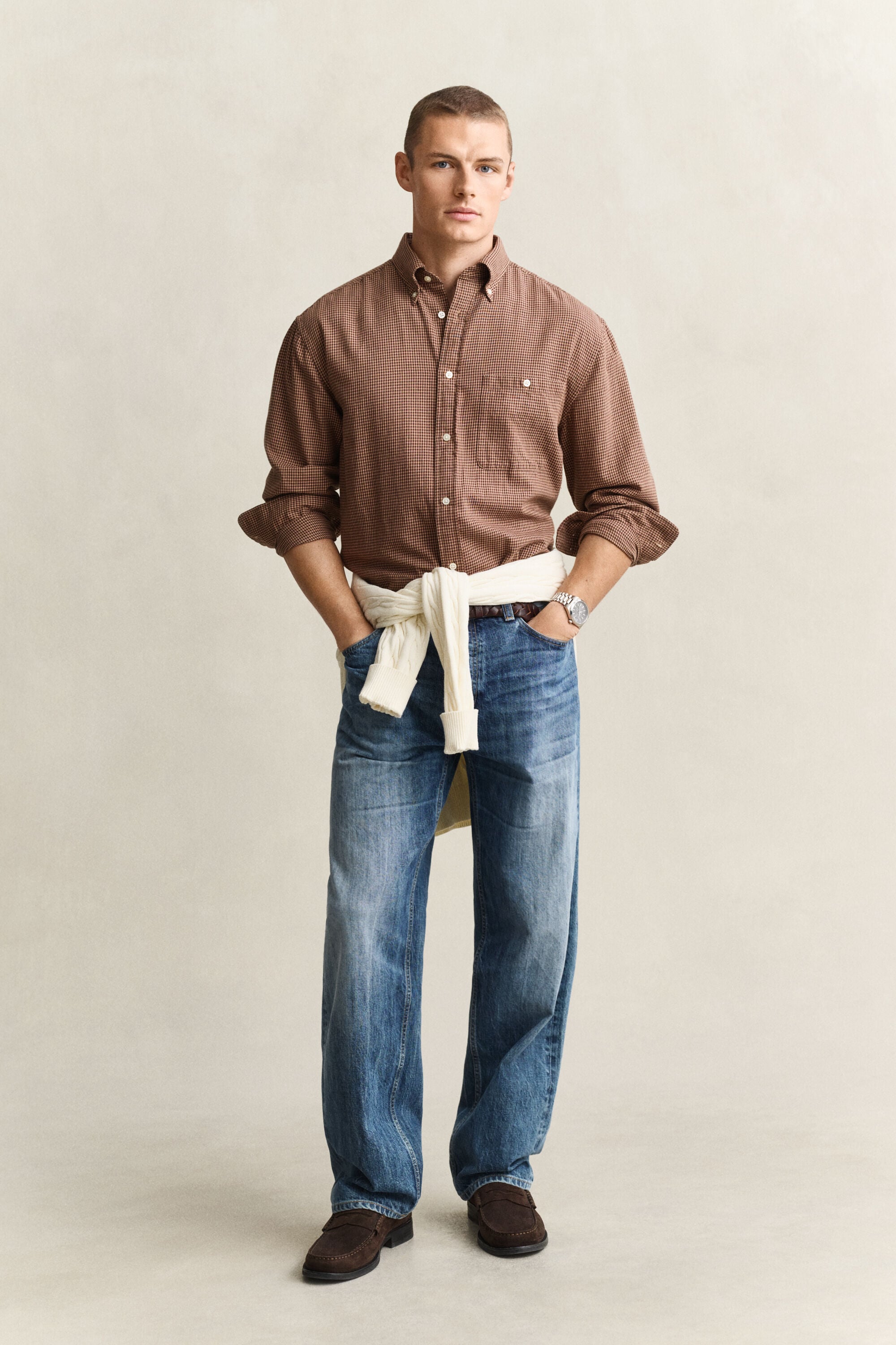 Chemise à carreaux Exclusivité membres