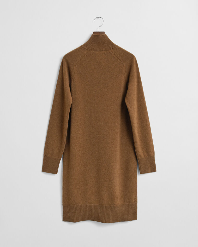 Gebreide jurk van buitengewoon zachte lamswol