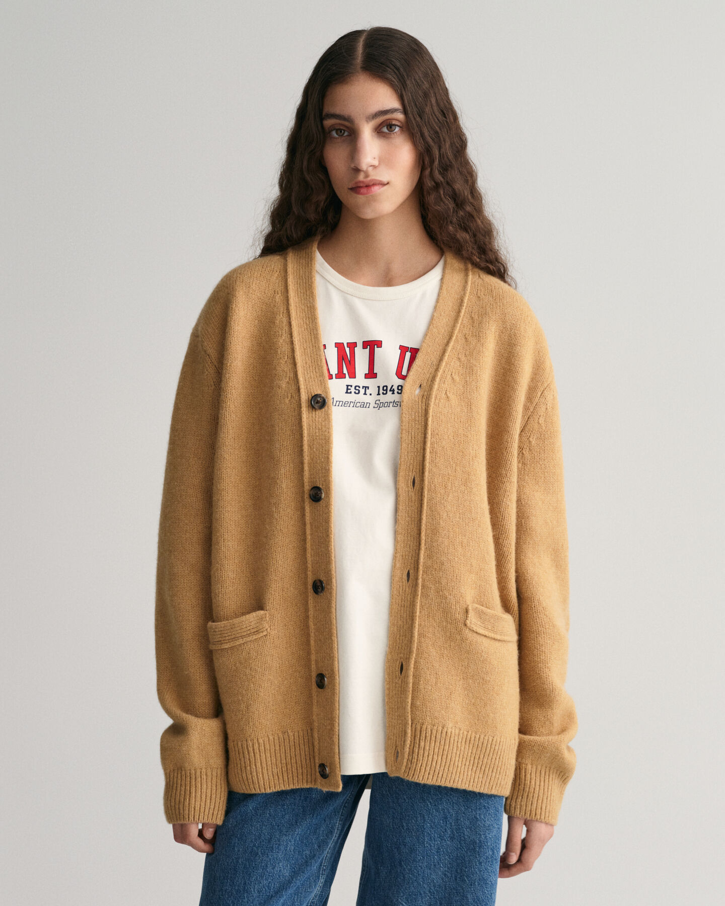 Cardigan doux en laine