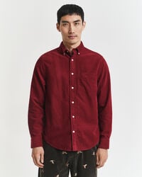 Regular Fit corduroy hemd