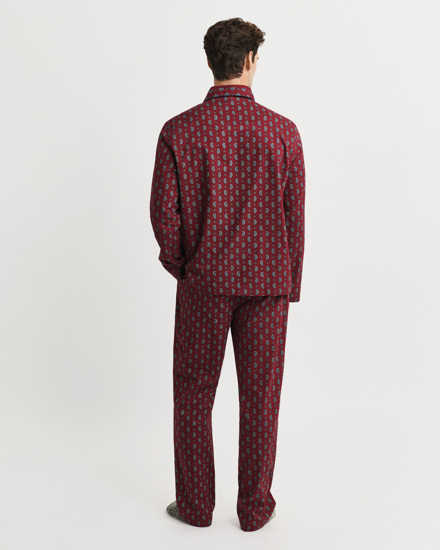 Coffret cadeau pyjama à imprimé cachemire