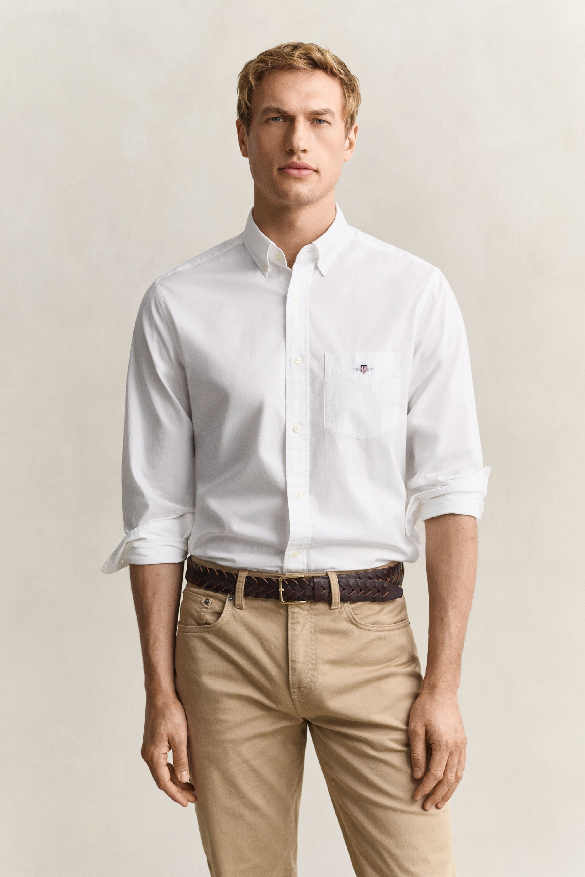 Classic Regular poplin hemd
