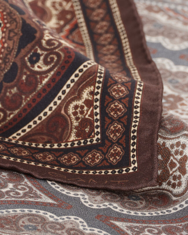 Pochette à motif cachemire