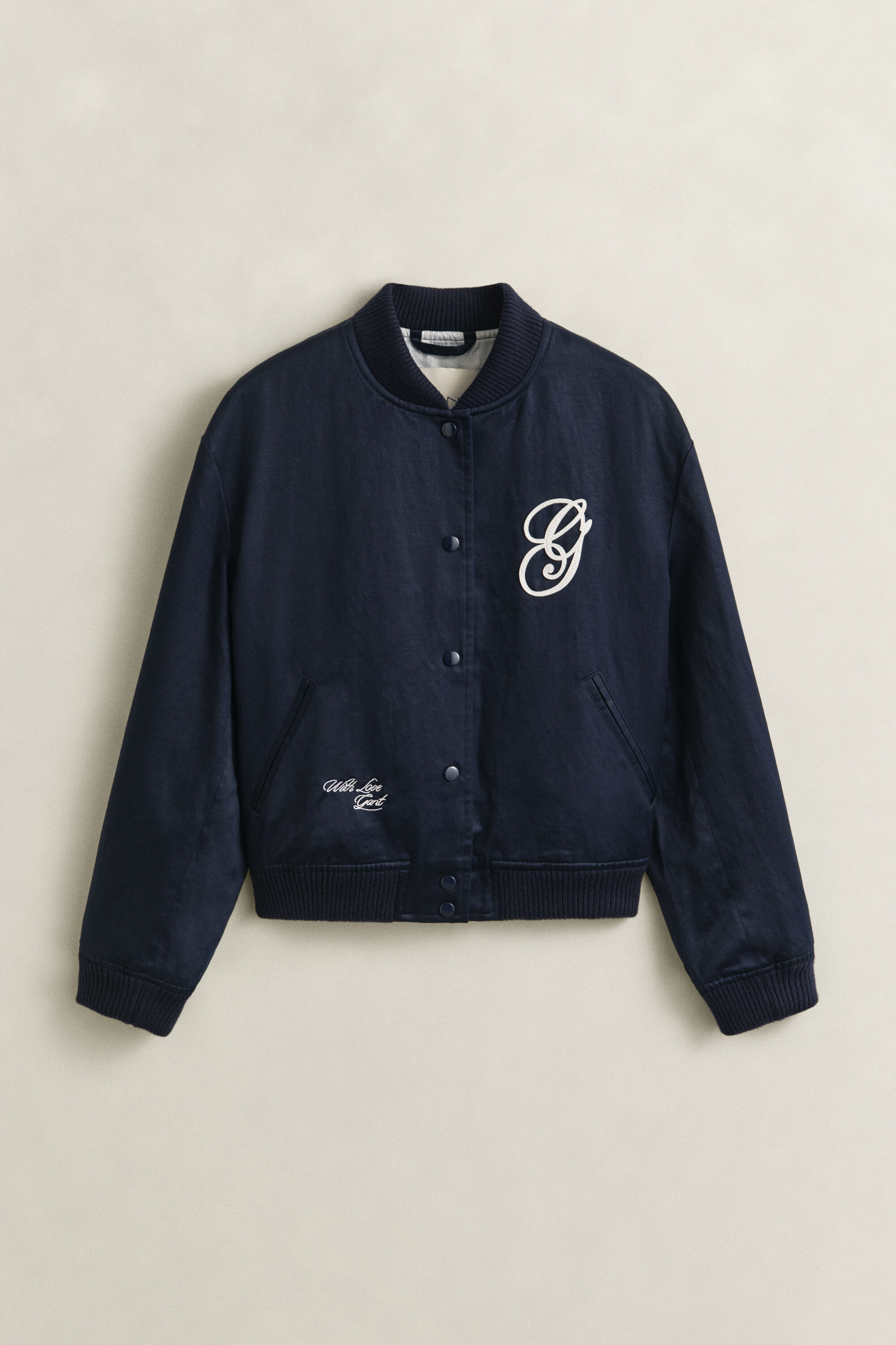 Veste Varsity de Gant en satin