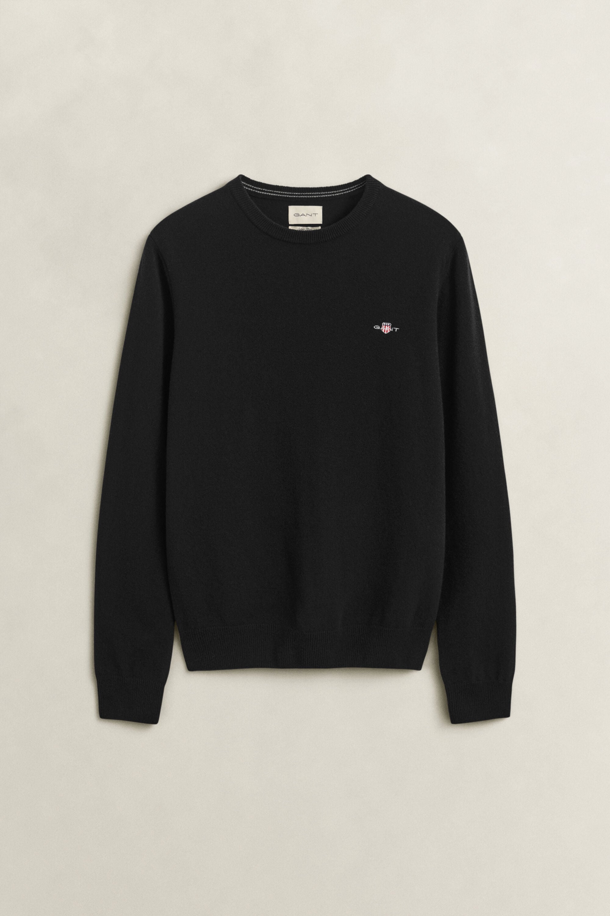 Pull col rond en laine d’agneau