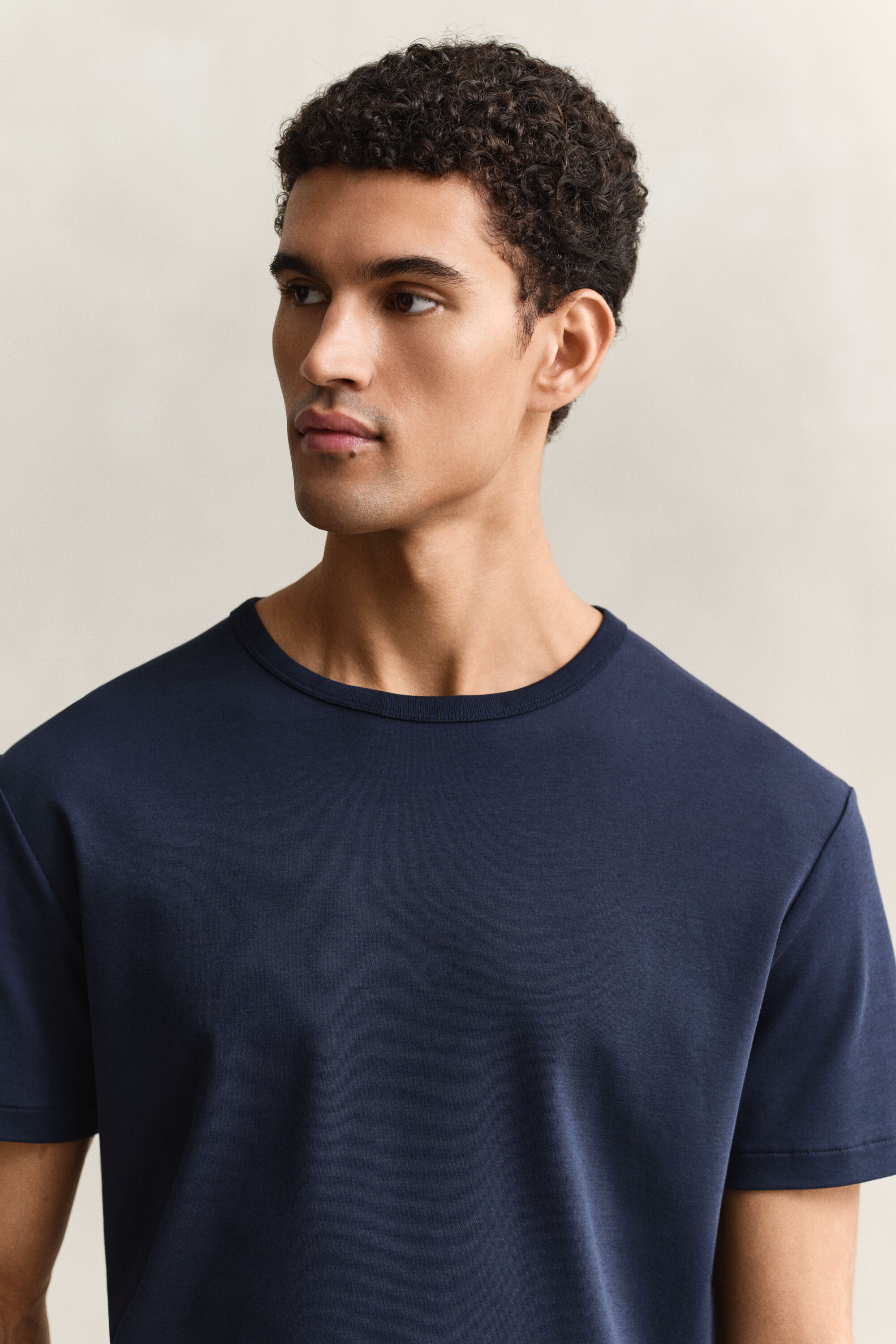 T-shirt en coton interlock