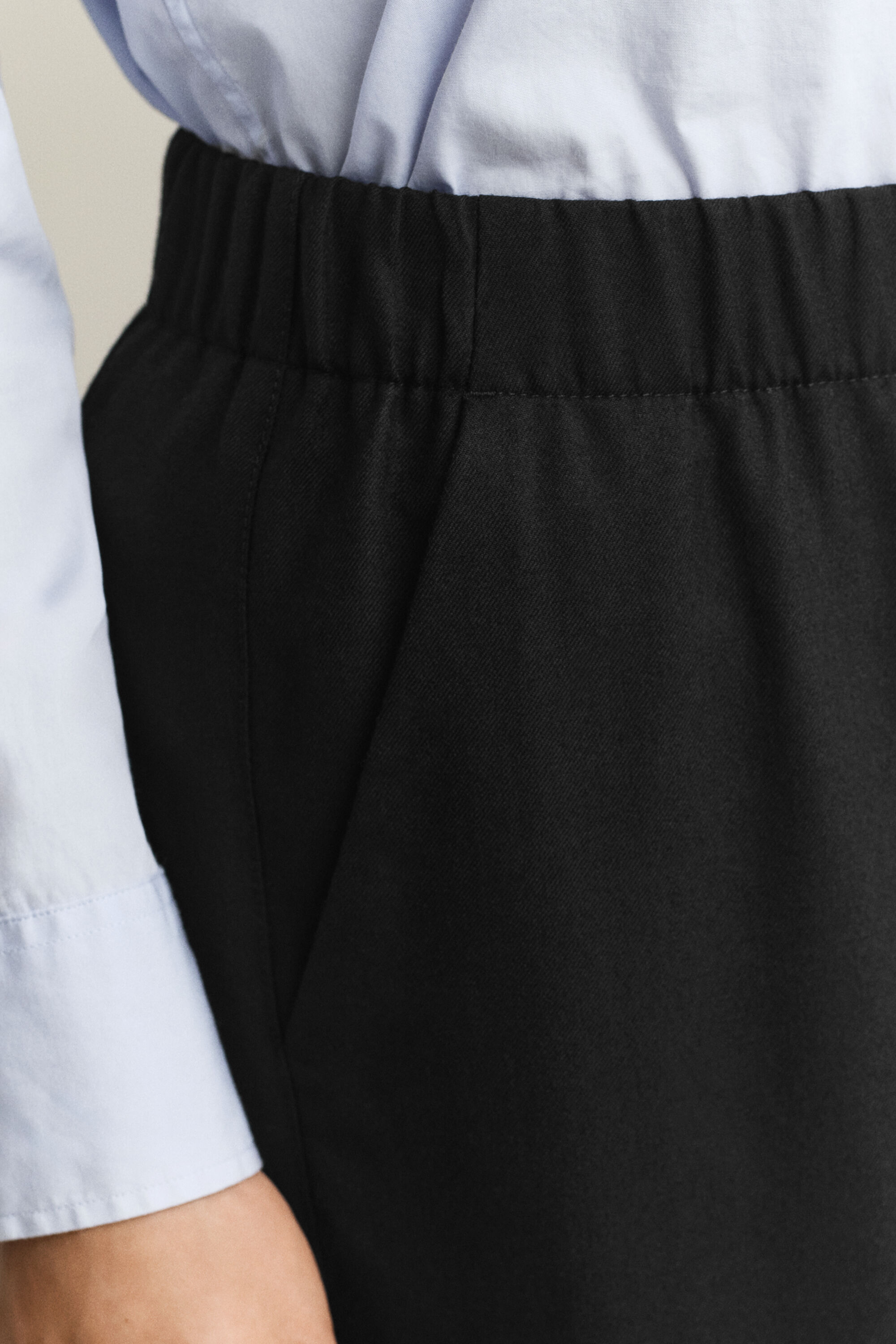 Broek van wolmix