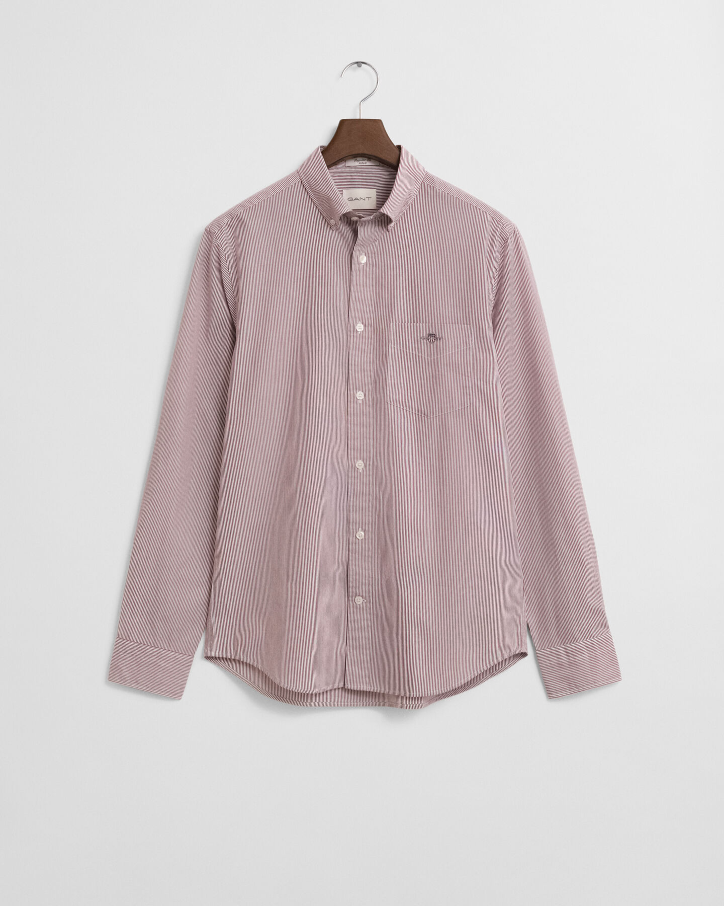 Regular Fit Classic hemd met Bankerstreep van poplin