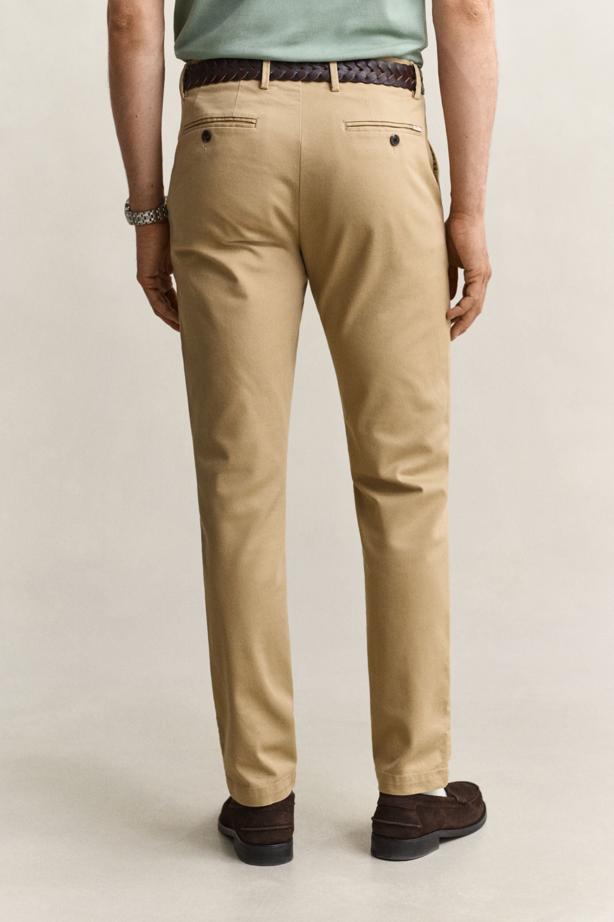 Pantalon chino élégant coupe slim