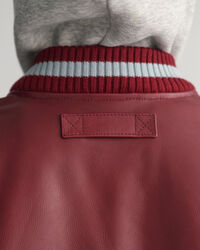 Leren GANT Varsity Jacket