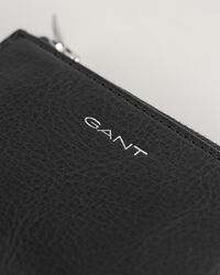 Leren zakje met rits