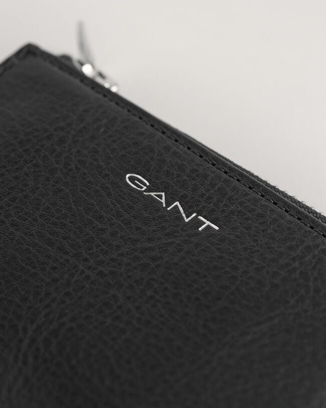 Leren zakje met rits