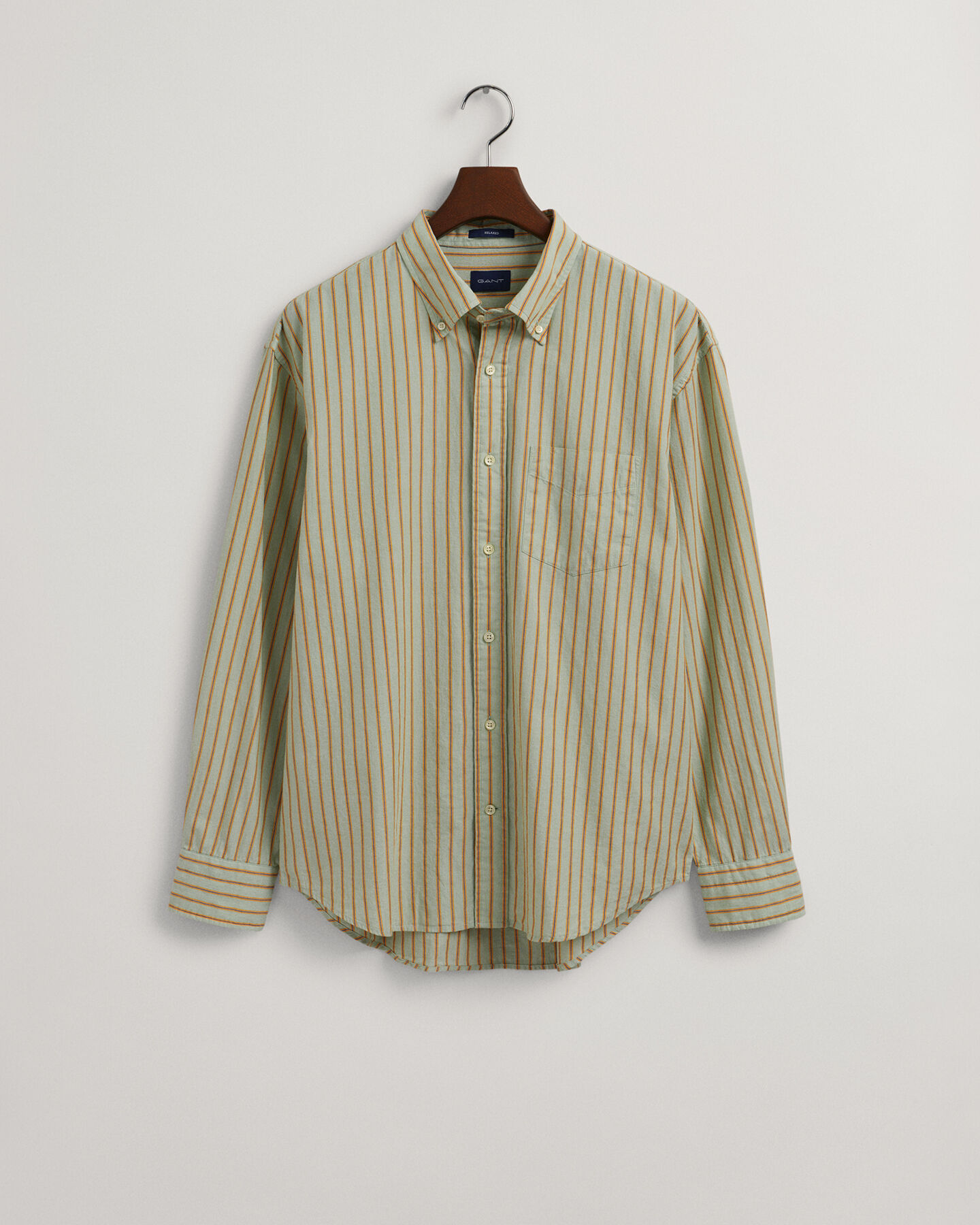 Relaxed Fit fil-&agrave;-fil gestreept hemd