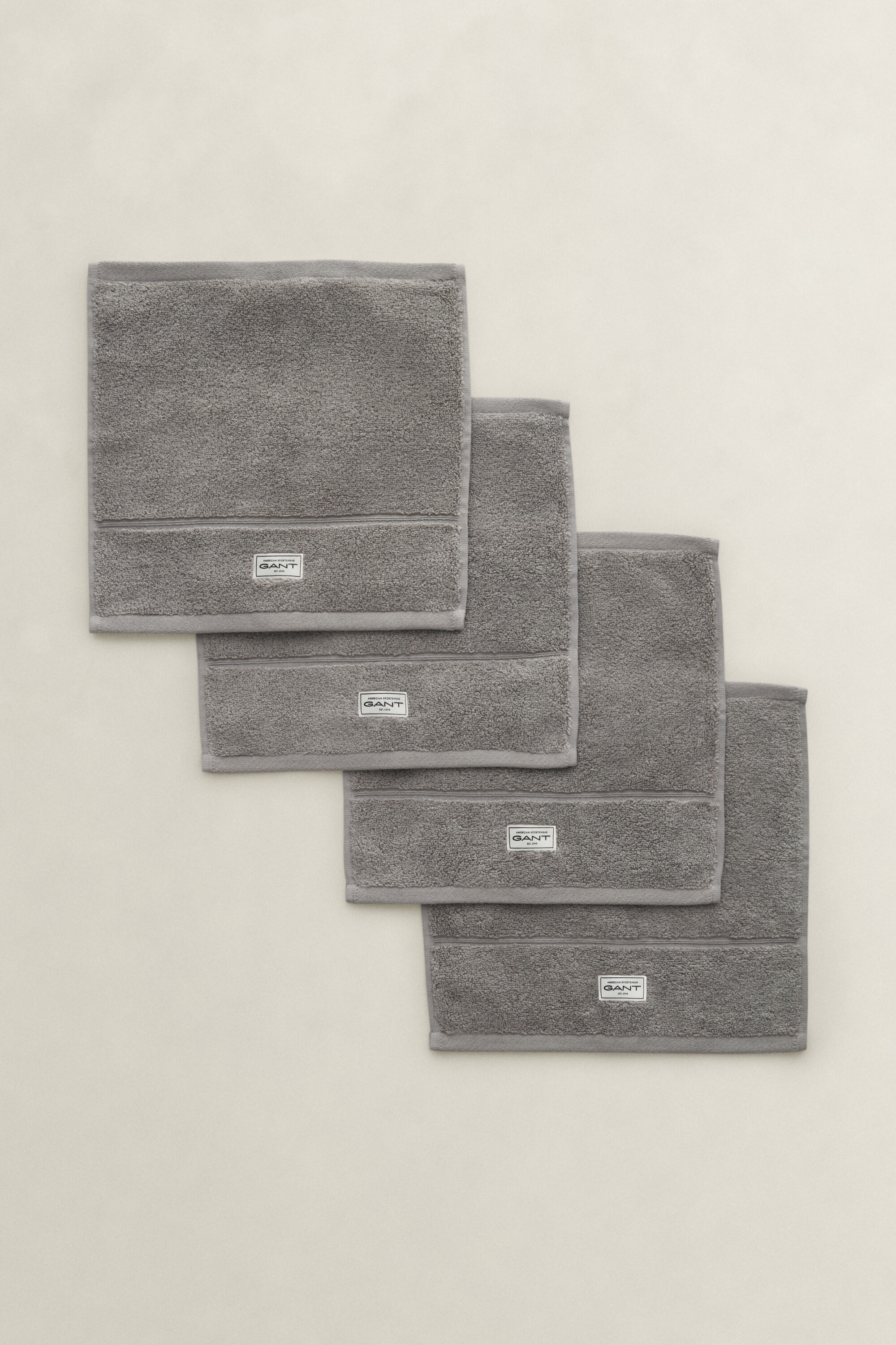 Set van vier Premium handdoeken 30 x 30 cm