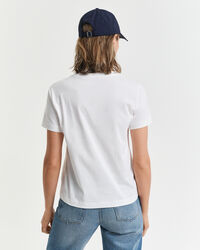 T-shirt avec écusson ton sur ton