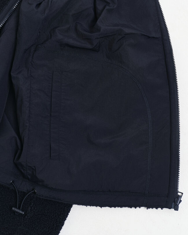 Sweat zippé en polaire réversible