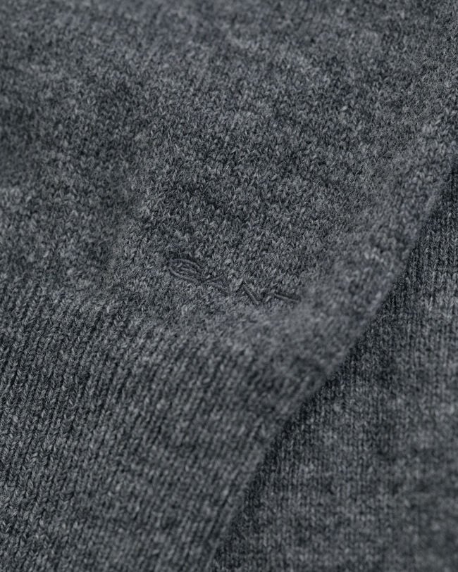 Trui met ronde hals van buitengewoon zachte lamswol