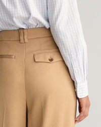 Regular Fit poplin hemd met Gingham-ruitje