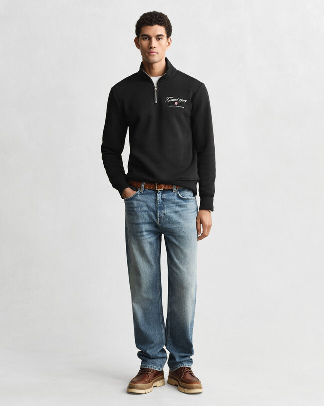 Sweat-shirt à demi-zip Graphic