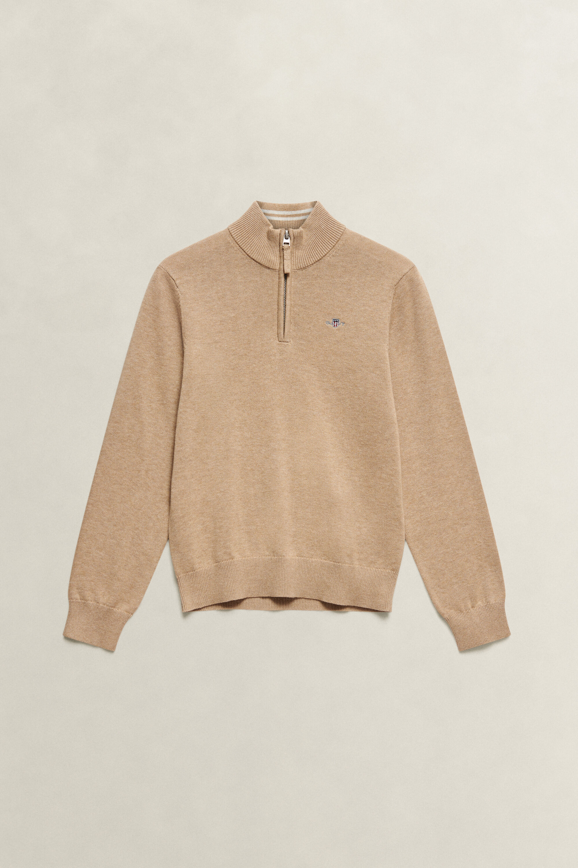 Pull à demi-zip avec écusson Ado Garçon
