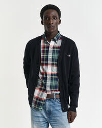 Klassieke katoenen vest met V-hals