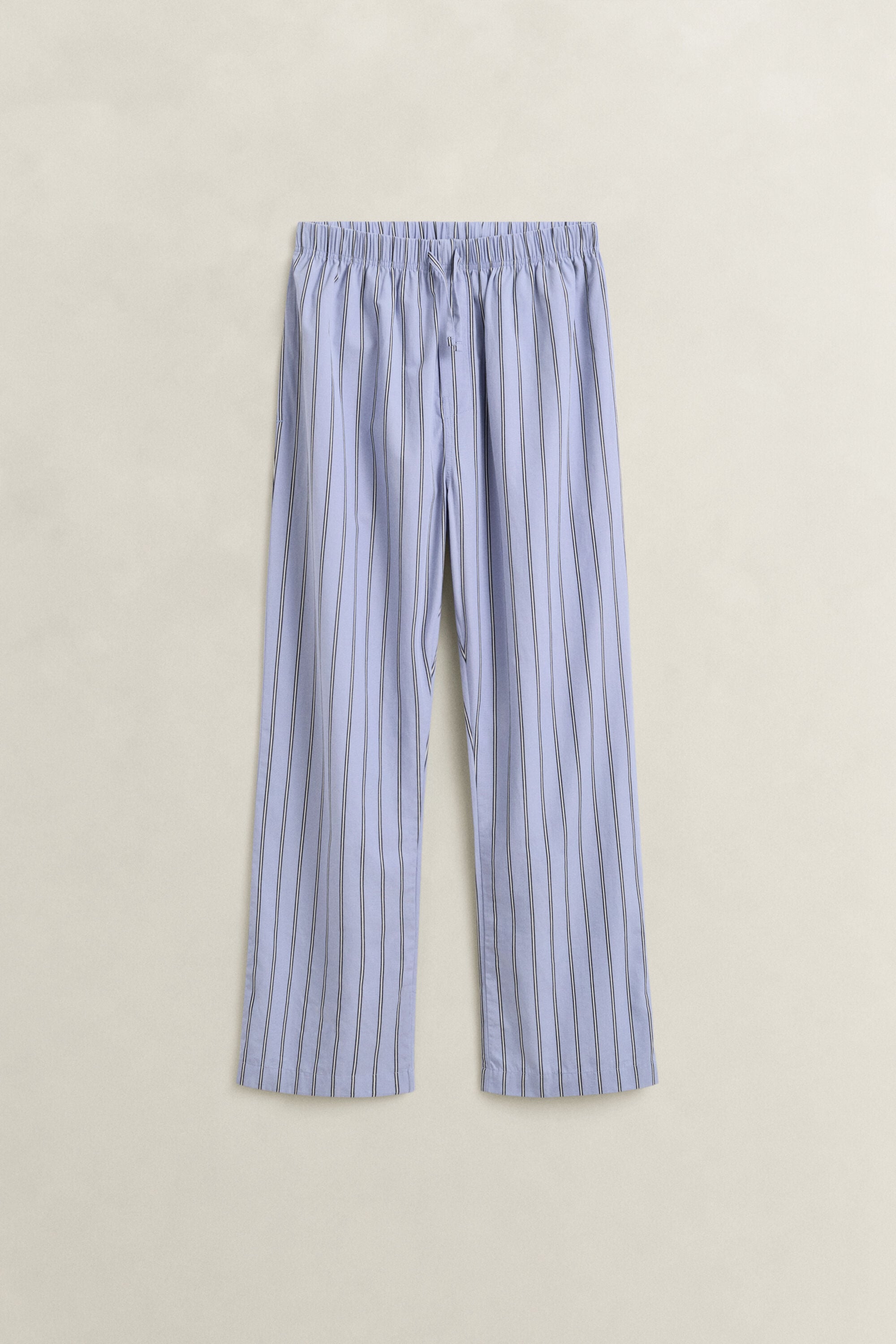 Gestreepte pyjamabroek van poplin