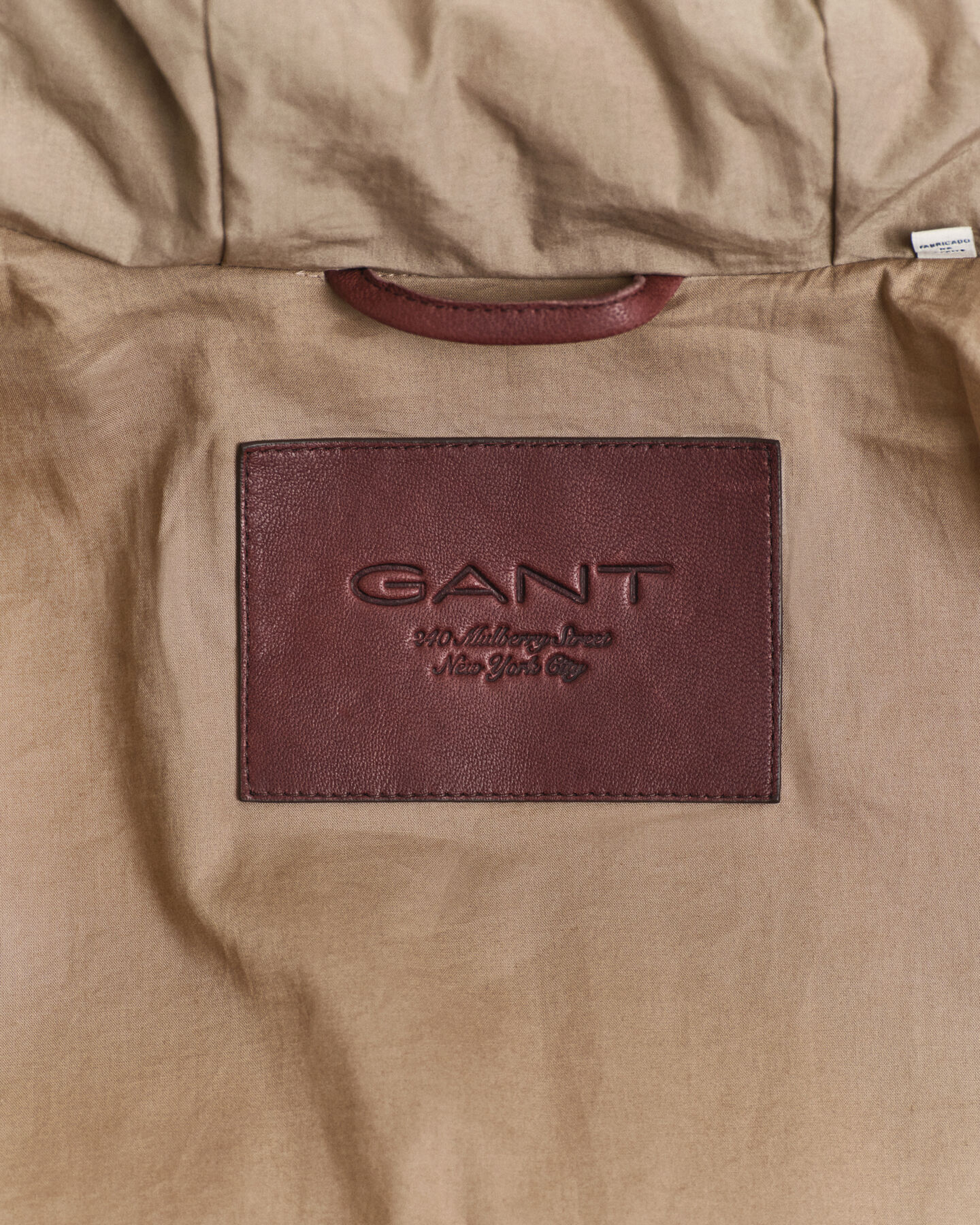 Parka en duvet d'oie et coton