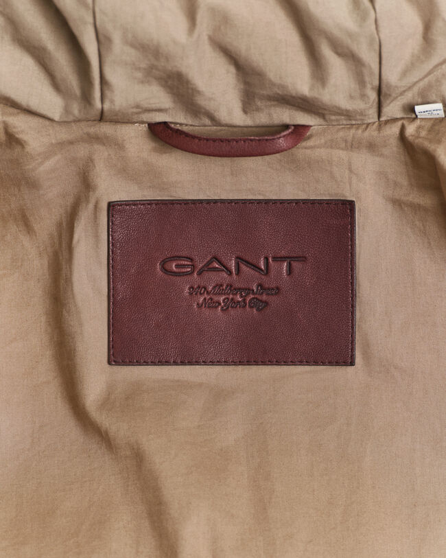 Parka en duvet d'oie et coton