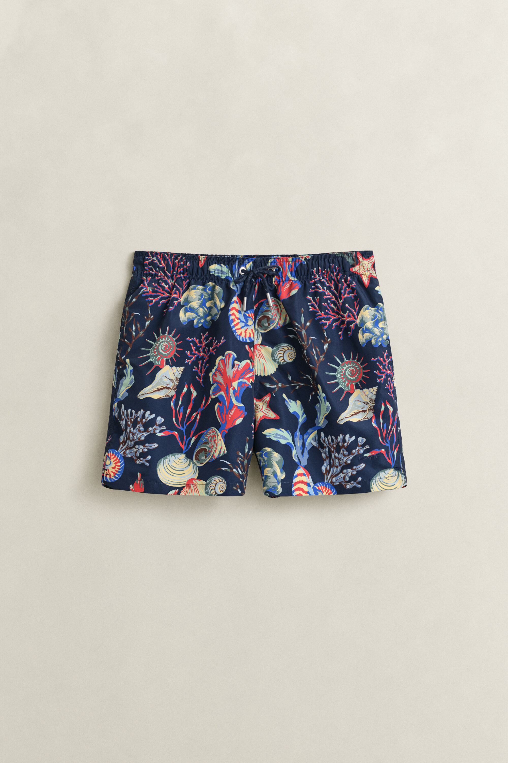 Zwemshort met zeewierprint