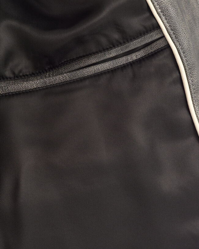 Leren GANT Varsity Jacket