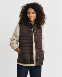 Lichte donsbodywarmer