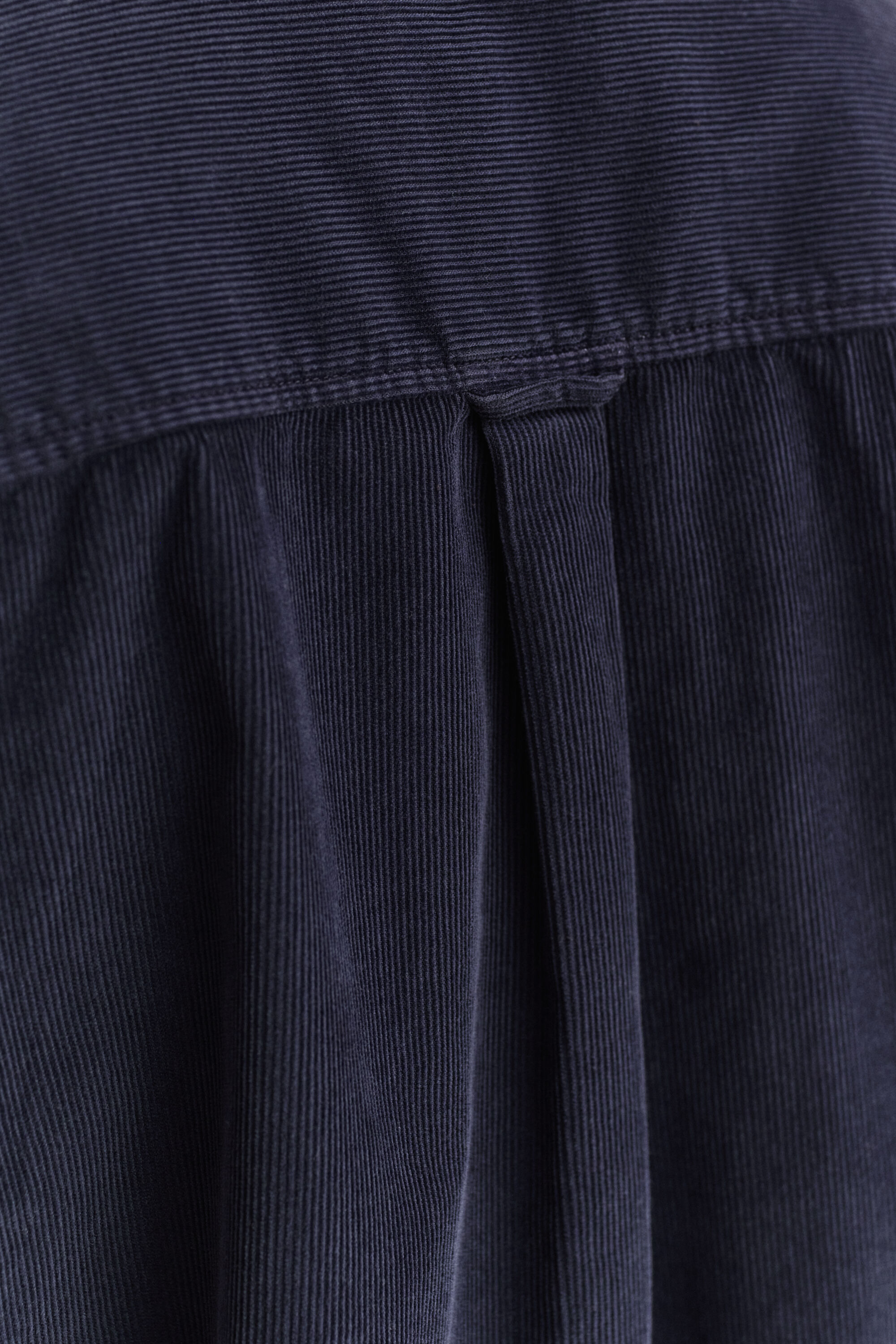 Relaxed corduroy hemd