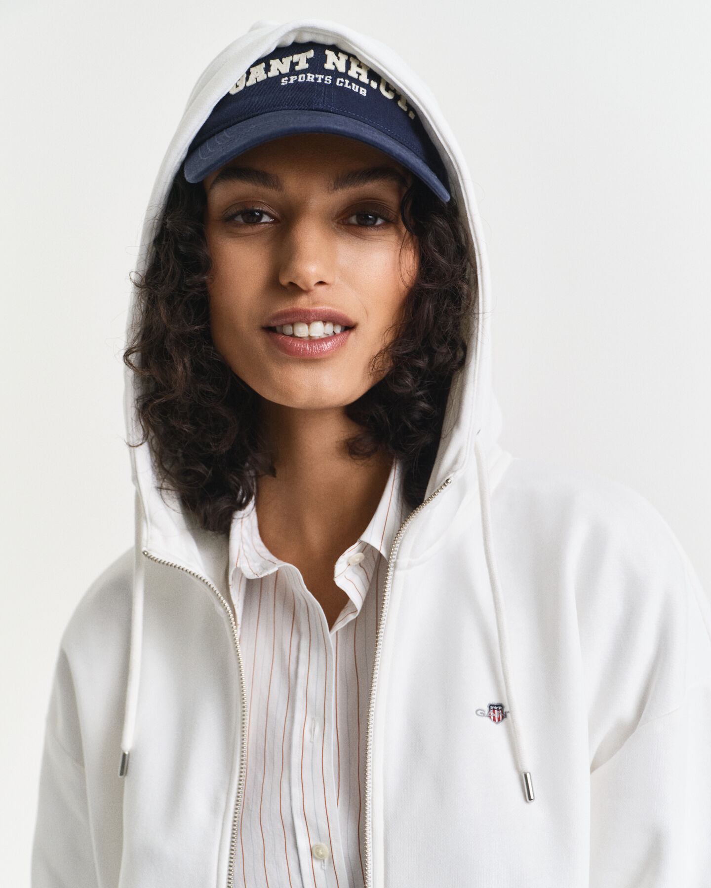 Sweat à capuche zippé Shield