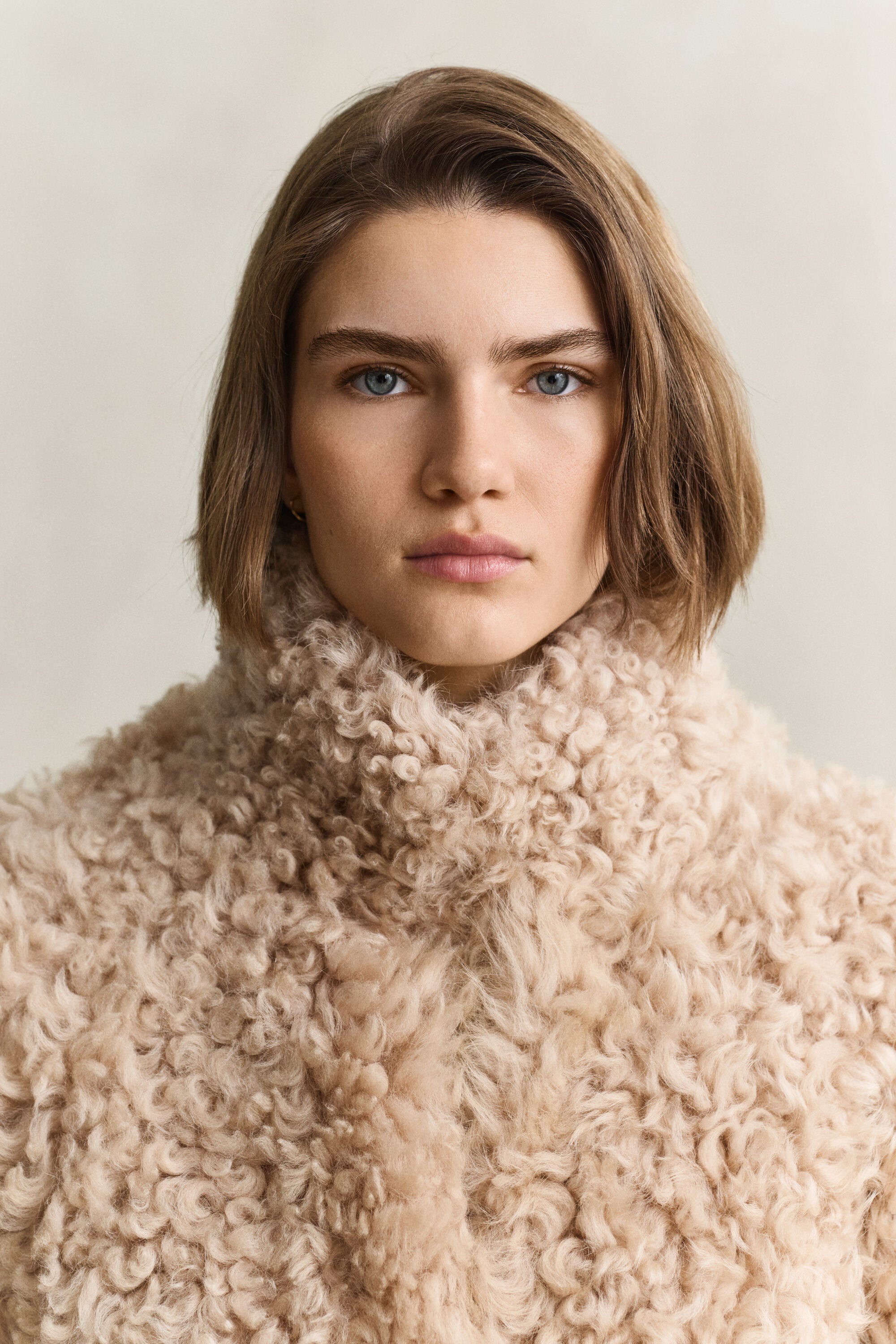 Shearling jas