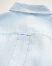 Chemise regular fit texturée en coton et lin