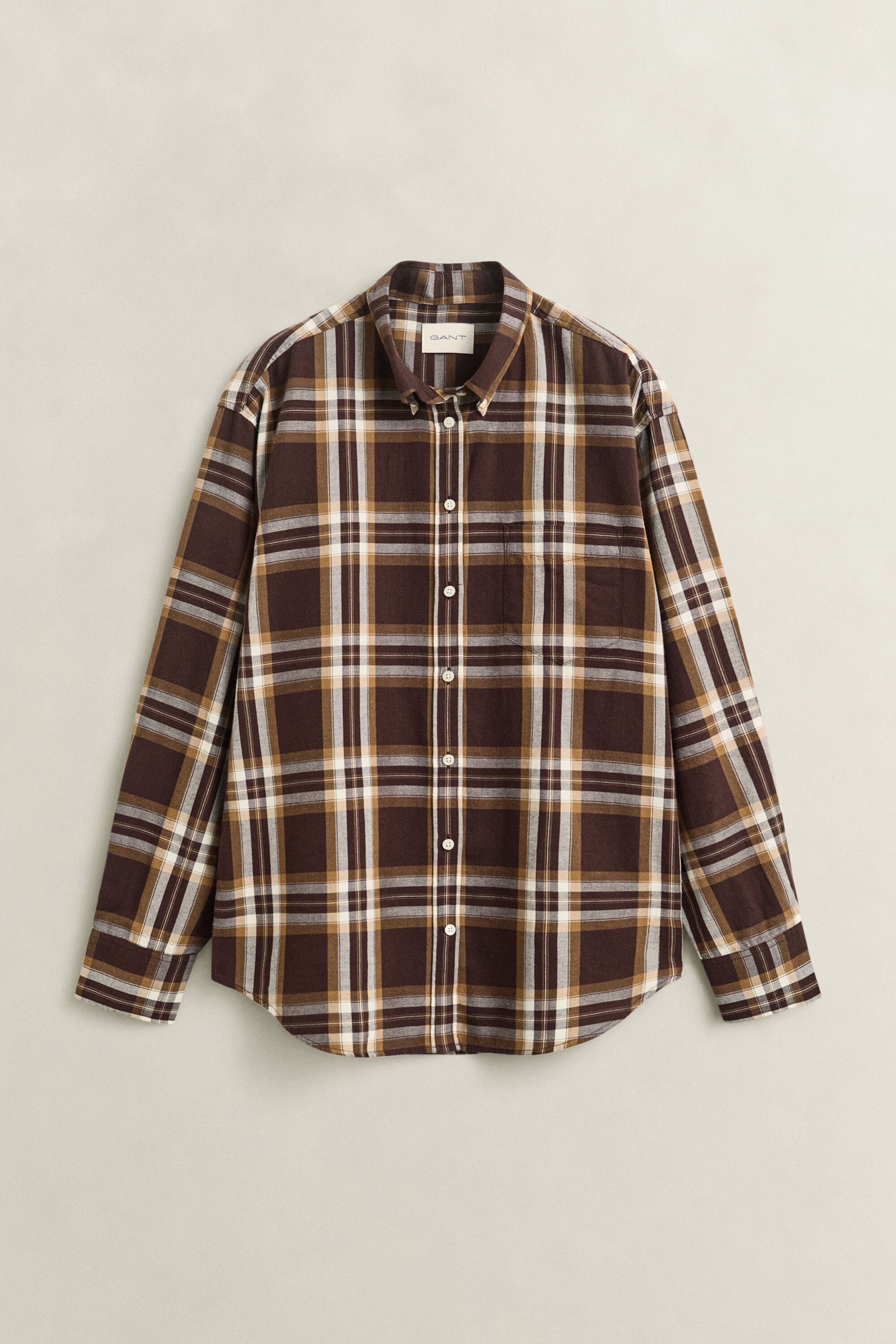 Chemise décontractée en flanelle