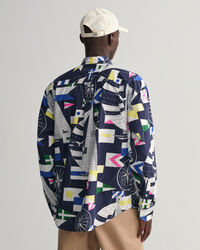 Relaxed Fit Sailing Print overhemd