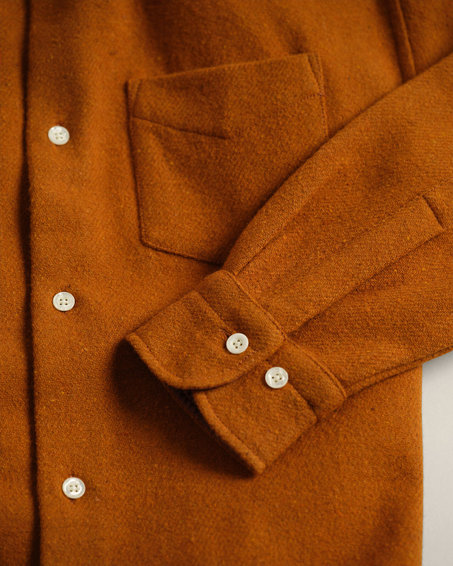 Wrangler x GANT Relaxed Fit wollen hemd