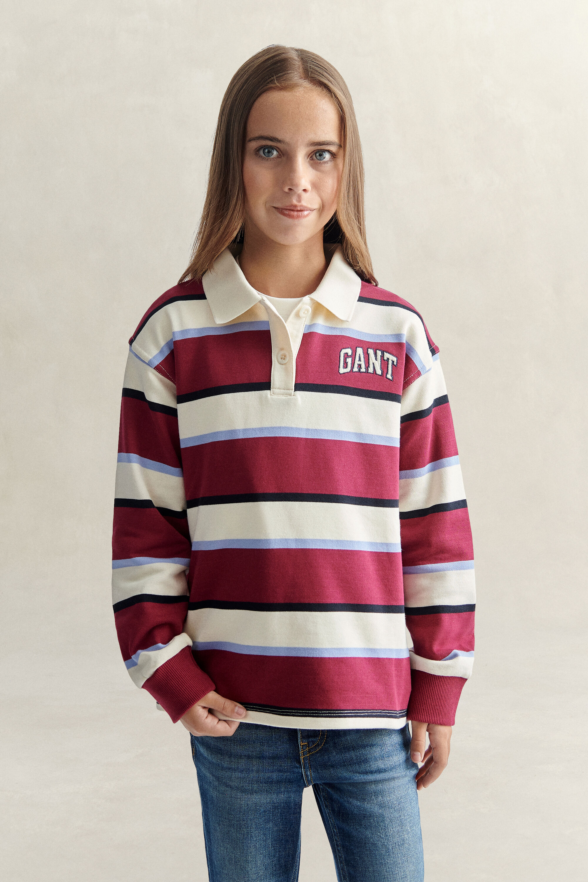 Sweat-shirt de rugby Ado Fille