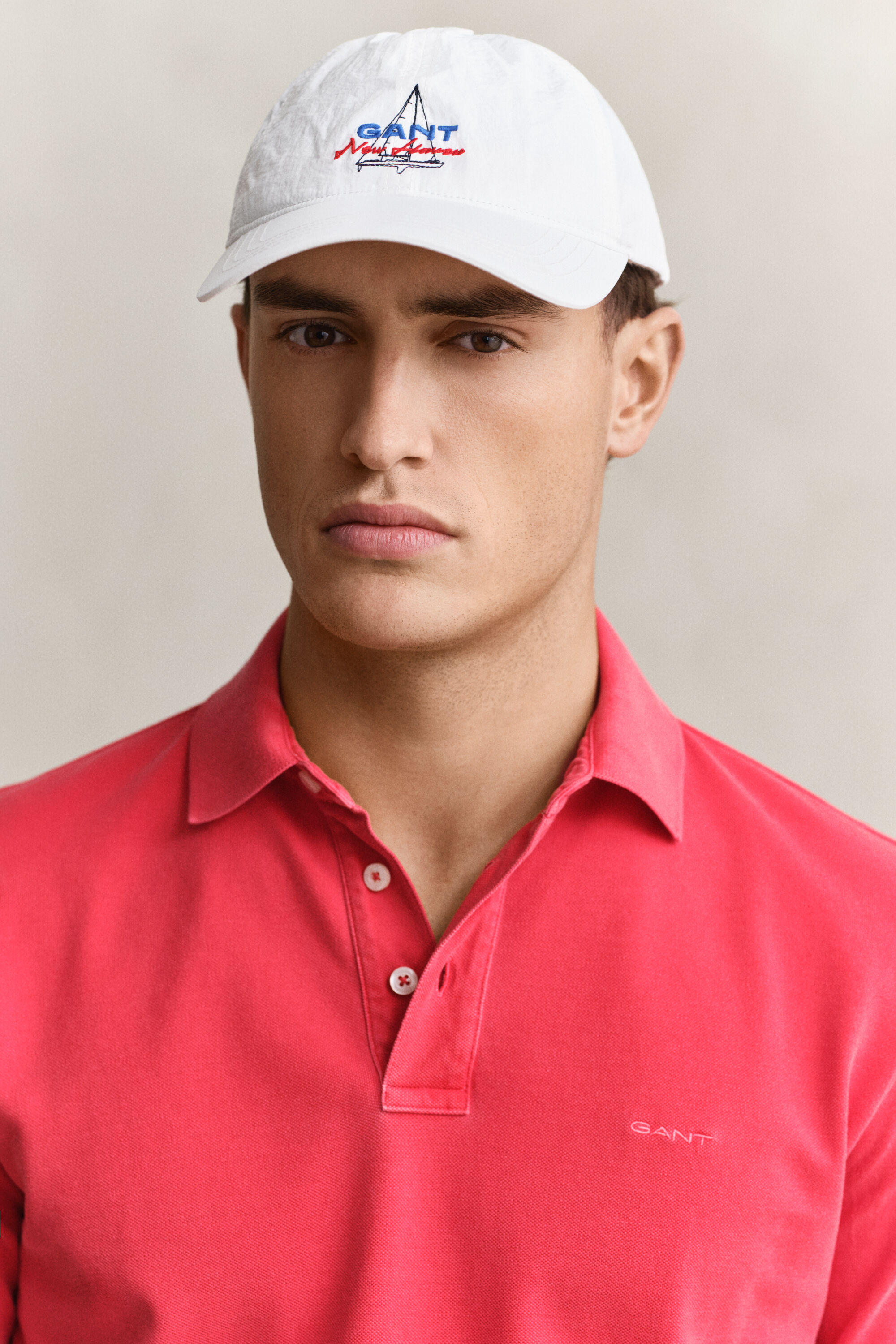 Zonverbleekt poloshirt