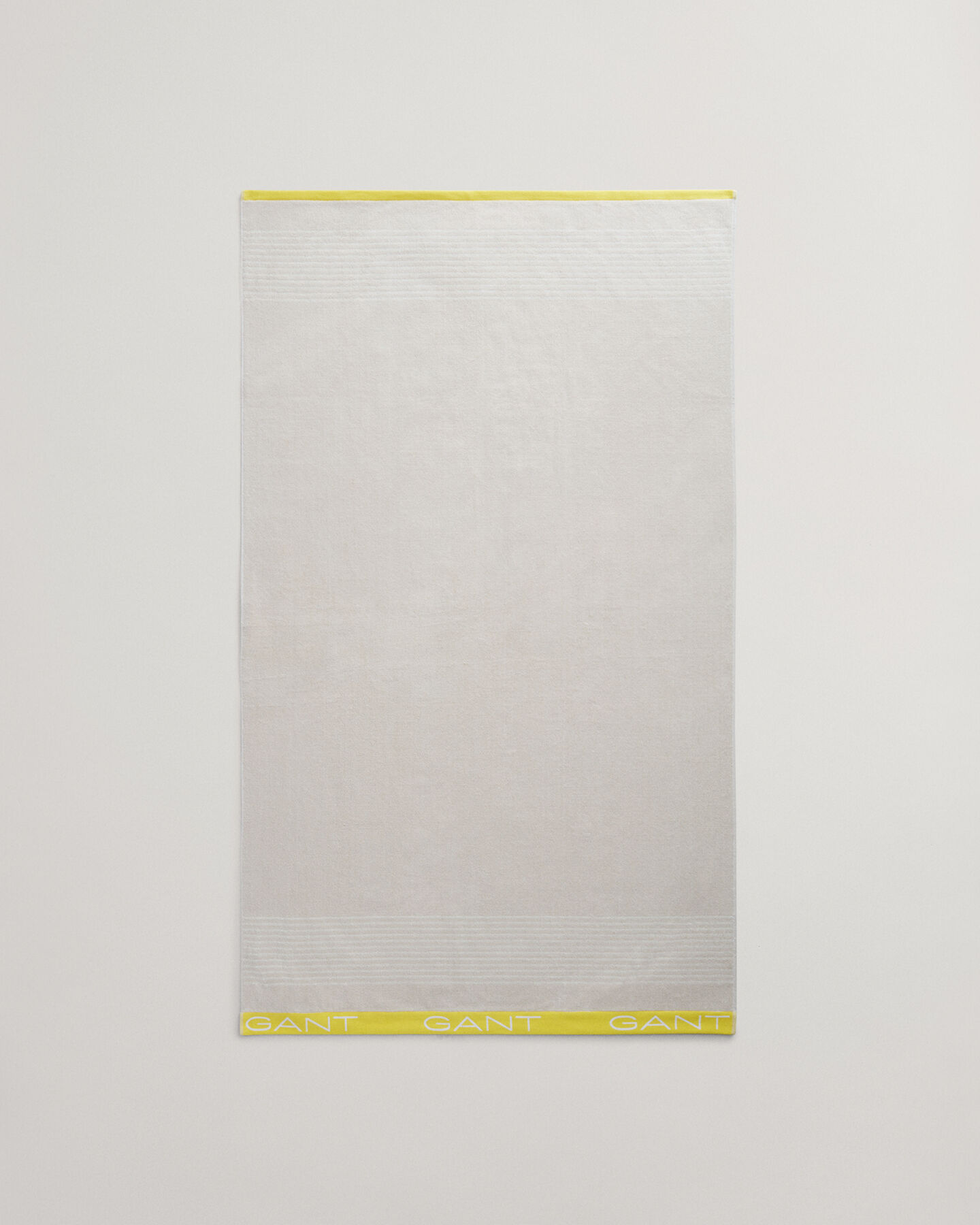 Strandlaken met ton sur ton streepje