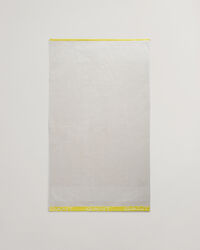 Strandlaken met ton sur ton streepje